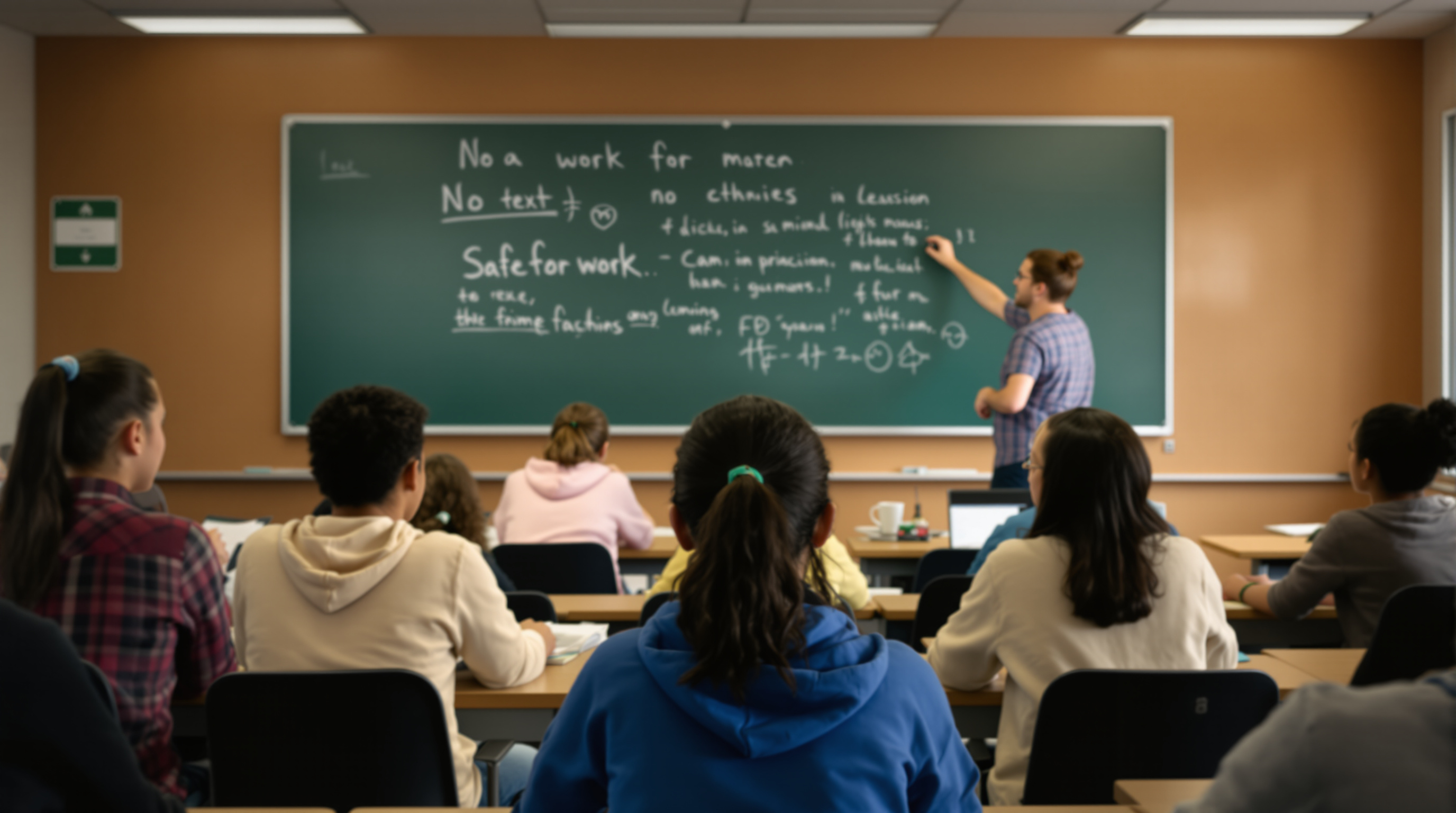 Classe au Cours Saint Louis de France